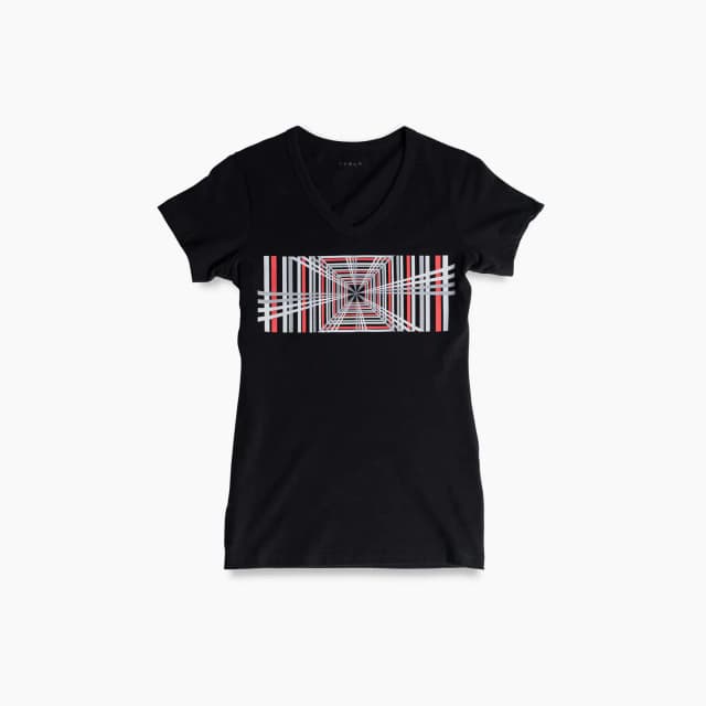 imagen de Women's Plaid Mode Tee