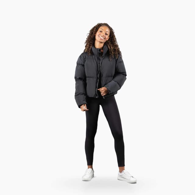 imagen de Women's Cropped Puffer Jacket