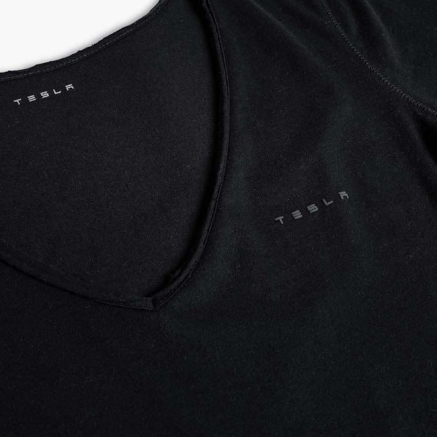 imagen de Women's Small Wordmark Short Sleeve V-Neck Tee